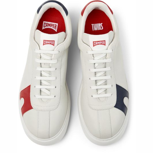 Показвай детайлите за CAMPER TWINS МЪЖКИ КОЖЕНИ СПОРТНИ ОБУВКИ В БЯЛО 2 - FanPoint Снимка на CAMPER TWINS МЪЖКИ КОЖЕНИ СПОРТНИ ОБУВКИ В БЯЛО 2