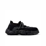 Picture of CAMPER MEN'S ROKU TEXTILE SNEAKERS IN BLACK 1