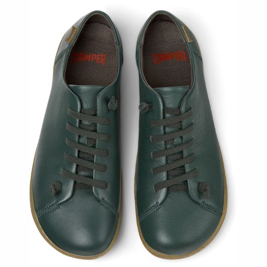 Показвай детайлите за CAMPER PEU CAMI МЪЖКИ КОЖЕНИ ОБУВКИ В ЗЕЛЕНО 3 - FanPoint Снимка на CAMPER PEU CAMI МЪЖКИ КОЖЕНИ ОБУВКИ В ЗЕЛЕНО 3