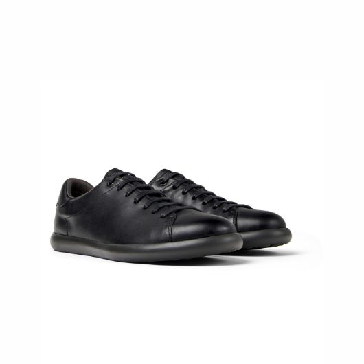 Show details for CAMPER MEN'S PELOTAS SOLLER LEATHER SNEAKERS IN BLACK Picture of CAMPER MEN'S PELOTAS SOLLER LEATHER SNEAKERS IN BLACK