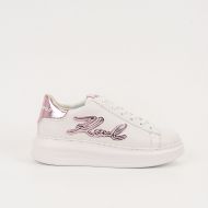 Picture of KARL LAGERFELD WOMEN'S KAPRI SIGNIA EMBOSS LO LACE IN WHITE 1