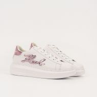 Picture of KARL LAGERFELD WOMEN'S KAPRI SIGNIA EMBOSS LO LACE IN WHITE 2