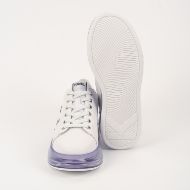 Picture of KARL LAGERFELD WOMEN'S KAPRI KUSHION SIGNIA GLITTERFLOW IN WHITE 4