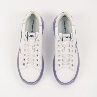 Picture of KARL LAGERFELD WOMEN'S KAPRI KUSHION SIGNIA GLITTERFLOW IN WHITE 3
