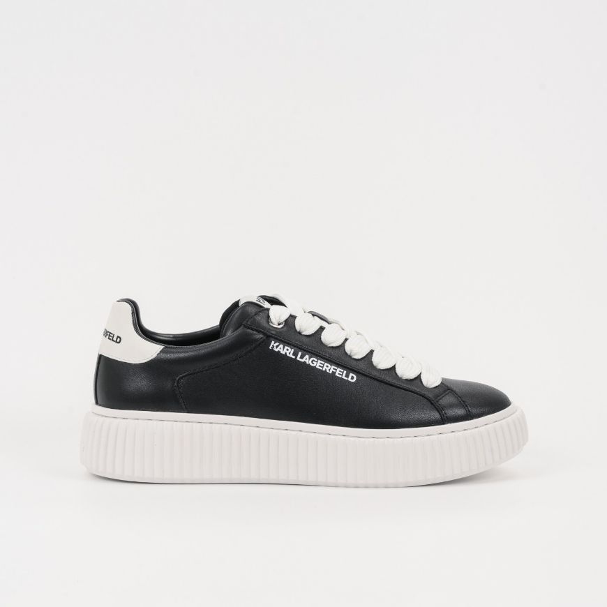 Снимка на KARL LAGERFELD МЪЖКИ СПОРТНИ ОБУВКИ KAPRIKA LONG LOGO LACE В ЧЕРНО