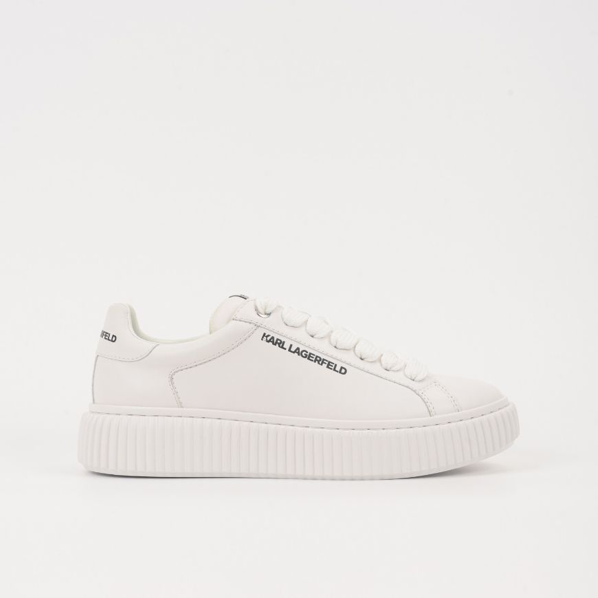 Снимка на KARL LAGERFELD МЪЖКИ СПОРТНИ ОБУВКИ KAPRIKA LONG LOGO LACE В БЯЛО