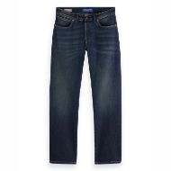 Picture of SCOTCH&SODA MEN'S THE ZEE STRAIGHT JEANS - PAINT IT BLAUW 1