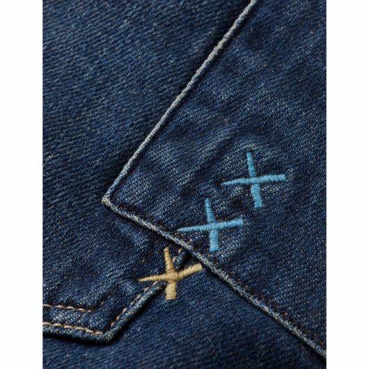 Показвай детайлите за SCOTCH&SODA MEN'S THE ZEE STRAIGHT JEANS - PAINT IT BLAUW 3 - FanPoint Снимка на SCOTCH&SODA MEN'S THE ZEE STRAIGHT JEANS - PAINT IT BLAUW 3