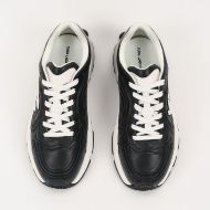 Picture of KARL LAGERFELD MEN'S ORION SIDETRIM LAYER LEATHER IN BLACK 3