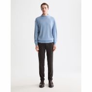 Снимка на SCOTCH&SODA MEN'S SEASONAL CORE - MOTT - TAILORED JERSEY YARN DYED CHINO IN DARK GREY 7