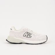 Picture of KARL LAGERFELD MEN'S ORION SIDETRIM LAYER LEATHER IN WHITE 1