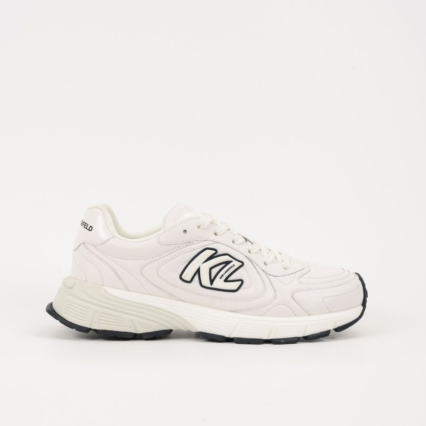 Picture of KARL LAGERFELD MEN'S ORION SIDETRIM LAYER LEATHER IN WHITE