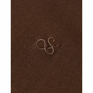 Снимка на SCOTCH&SODA MEN'S SEASONAL CORE - REGULAR FIT LOGO T-SHIRT IN DARK BROWN 3
