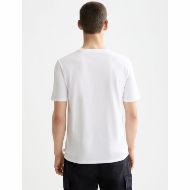 Снимка на SCOTCH&SODA MEN'S REGULAR FIT LEFT CHEST LOGO T-SHIRT IN WHITE 5