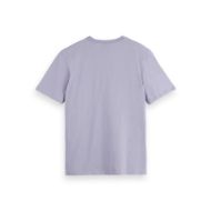 Снимка на SCOTCH&SODA MEN'S REGULAR FIT LEFT CHEST LOGO T-SHIRT IN PURPLE 2