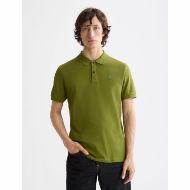 Снимка на SCOTCH&SODA MEN'S SEASONAL CORE - REGULAR FIT POLO IN GREEN 4