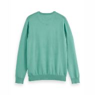 Снимка на SCOTCH&SODA MEN'S SEASONAL CORE - REGULAR FIT ECOVERO BLEND CREWNECK IN GREEN 2