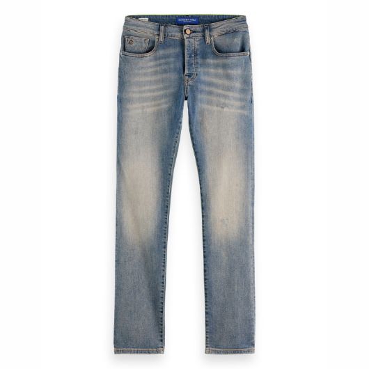 Показвай детайлите за SCOTCH&SODA MEN'S RALSTON REGULAR SLIM JEANS - DIRTY BERTIE 1 - FanPoint Снимка на SCOTCH&SODA MEN'S RALSTON REGULAR SLIM JEANS - DIRTY BERTIE 1