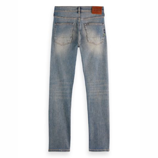 Показвай детайлите за SCOTCH&SODA MEN'S RALSTON REGULAR SLIM JEANS - DIRTY BERTIE 2 - FanPoint Снимка на SCOTCH&SODA MEN'S RALSTON REGULAR SLIM JEANS - DIRTY BERTIE 2