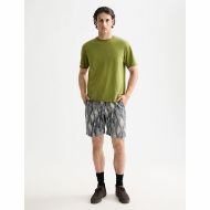 Снимка на SCOTCH&SODA MEN'S RAW EDGE T-SHIRT IN DARK GREEN 7