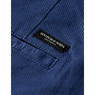 Снимка на SCOTCH&SODA MEN'S SEASONAL CORE - MOTT - WASHED COTTON BLEND CHINO IN NAVY 3
