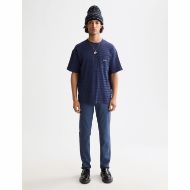Снимка на SCOTCH&SODA MEN'S SEASONAL CORE - MOTT - WASHED COTTON BLEND CHINO IN NAVY 7