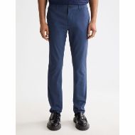 Снимка на SCOTCH&SODA MEN'S SEASONAL CORE - MOTT - WASHED COTTON BLEND CHINO IN NAVY 4