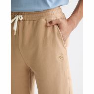 Снимка на SCOTCH&SODA MEN'S SEASONAL CORE - LOGO BADGE SWEATPANTS IN MEDIUM BEIGE 6