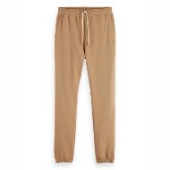 Снимка на SCOTCH&SODA MEN'S SEASONAL CORE - LOGO BADGE SWEATPANTS IN MEDIUM BEIGE 1