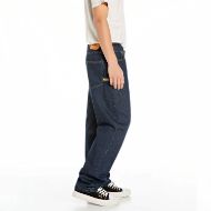Picture of REPLAY MEN'S INC FOUNDER RELAXED-FIT JEANS 12.5 OZ INDIGO COTTON DENIM IN DARK BLUE 2