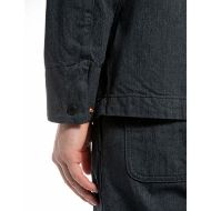 Picture of REPLAY MEN'S BUTTONED DENIM JACKET IN DARK GREY 3