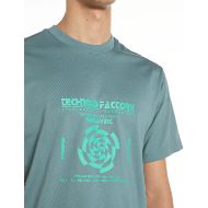 Picture of REPLAY MEN'S INC REGULAR-FIT TRIP T-SHIRT IN HARDWARE AZURE 3