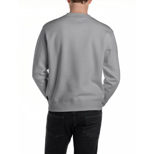 Показвай детайлите за REPLAY МЪЖКИ СУИТШЪРТ BRUSHED FLEECE CREW-NECK SWEATSHIRT В ОЛОВНОСИВО 2 - FanPoint Снимка на REPLAY МЪЖКИ СУИТШЪРТ BRUSHED FLEECE CREW-NECK SWEATSHIRT В ОЛОВНОСИВО 2