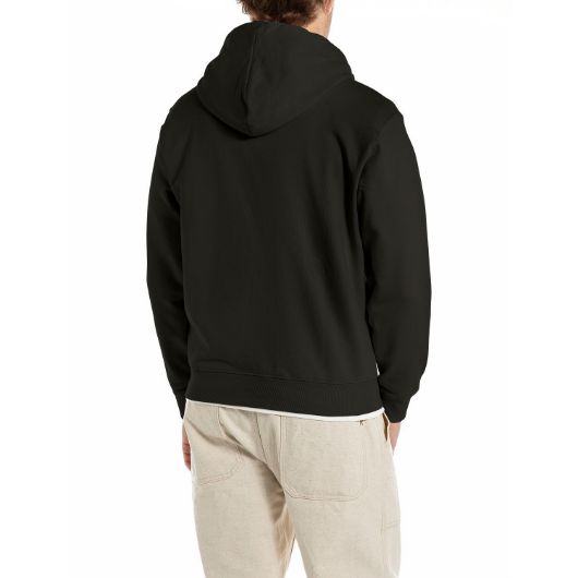 Показвай детайлите за REPLAY МЪЖКИ СУИТШЪРТ REGULAR-FIT FULL-ZIP HOODY В ЧЕРНО 2 - FanPoint Снимка на REPLAY МЪЖКИ СУИТШЪРТ REGULAR-FIT FULL-ZIP HOODY В ЧЕРНО 2