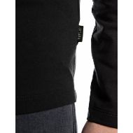 Picture of REPLAY MEN'S LONG-SLEEVE SLIM-FIT STRETCH JERSEY T-SHIRT WITH LOGO IN BLACK 5