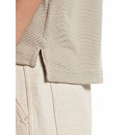 Picture of REPLAY MEN'S PIQUÉ POLO-SHIRT WITH CONTRASTING EDGES IN SAND 5