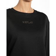 Снимка на REPLAY ДАМСКИ СУИТШЪРТ OVERSIZED SWEATSHIRT WITH LETTERING В ЧЕРНО 3