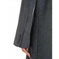 Picture of REPLAY WOMEN'S DOUBLE-BREASTED MELTON COAT IN DARK GRAY MELANGE 7