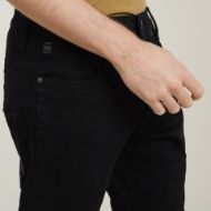 Picture of G-STAR MEN'S D-STAQ 3D SLIM JEANS IN BLACK 3