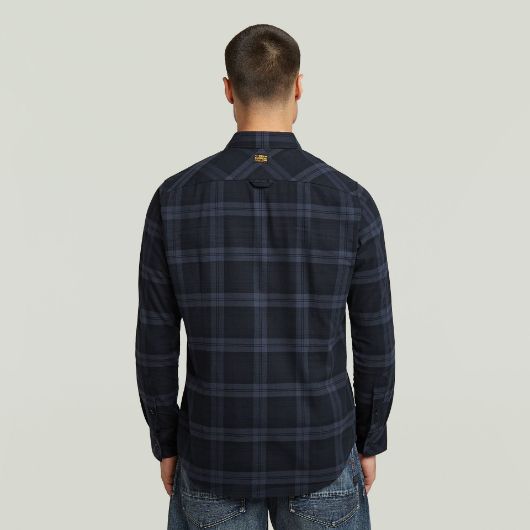Show details for G-STAR MEN'S BRISTUM 2.0 SLIM SHIRT IN INDIA INK TOBY CHECK 3 - FanPoint Picture of G-STAR MEN'S BRISTUM 2.0 SLIM SHIRT IN INDIA INK TOBY CHECK 3
