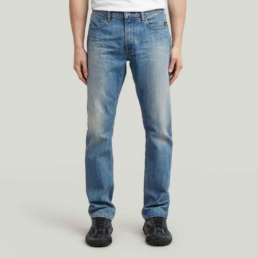 Picture of G-STAR MEN'S MOSA STRAIGHT JEANS IN VINTAGE CIRRUS BLUE