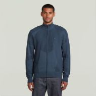 Снимка на G-STAR МЪЖКА ЖИЛЕТКА 3D BIKER FULL ZIP KNITTED SWEATER В ТЪМНОСИНЬО 1