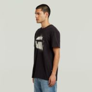 Снимка на G-STAR МЪЖКА БЛУЗА SPRAY G LOGO T-SHIRT В ЧЕРНО 2
