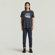 Снимка на G-STAR МЪЖКА БЛУЗА SPRAY G LOGO T-SHIRT В ТЪМНОСИНЬО 3