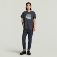 Снимка на G-STAR МЪЖКА БЛУЗА SPRAY G LOGO T-SHIRT В ТЪМНОСИНЬО 5