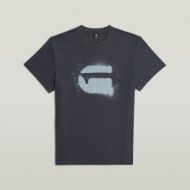 Снимка на G-STAR МЪЖКА БЛУЗА SPRAY G LOGO T-SHIRT В ТЪМНОСИНЬО 6