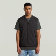 Picture of G-STAR MEN'S LW CLOUD VEST IN BLACK 1
