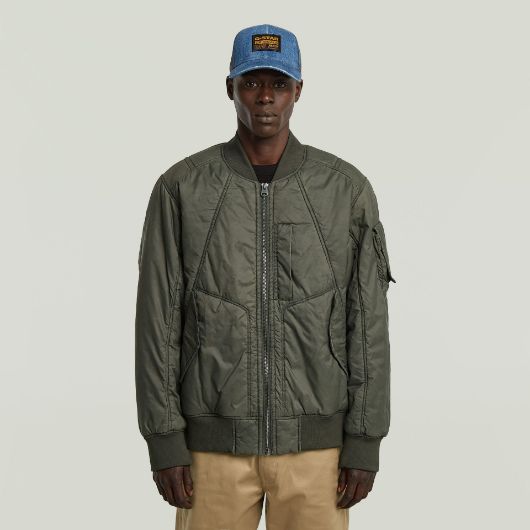 Show details for G-STAR MEN'S GA-1 BOMBER JACKET IN BROWN 1 - FanPoint Picture of G-STAR MEN'S GA-1 BOMBER JACKET IN BROWN 1