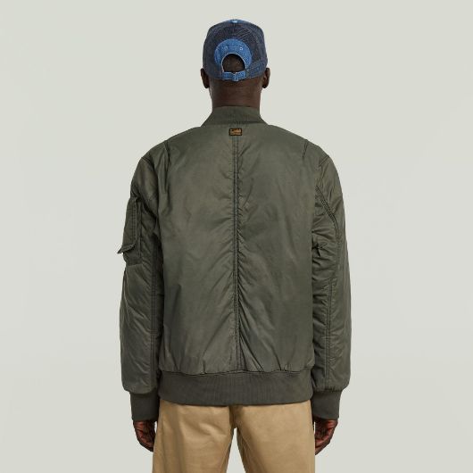 Show details for G-STAR MEN'S GA-1 BOMBER JACKET IN BROWN 2 - FanPoint Picture of G-STAR MEN'S GA-1 BOMBER JACKET IN BROWN 2