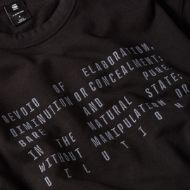 Снимка на G-STAR МЪЖКИ СУИТШЪРТ TEXT GRAPHIC В ЧЕРНО 7